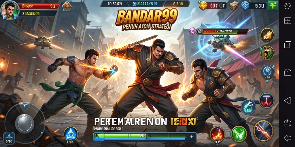 Tampilan pertarungan intens dari BANDAR99 yang seru dan mengasyikkan.