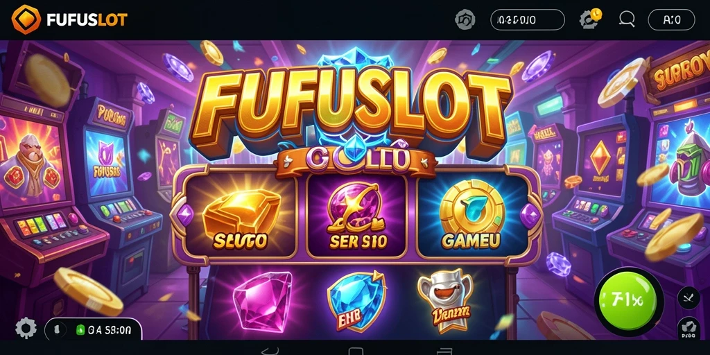 Screenshot FUFUSLOT menampilkan aksi seru permainan Slot.