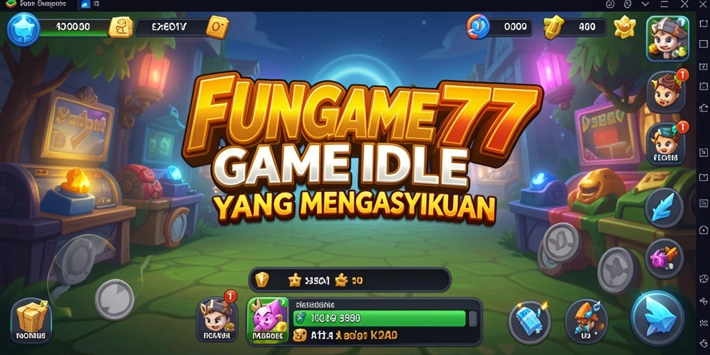 Tampilan gameplay FUNGAME777 yang menawan dan menarik.