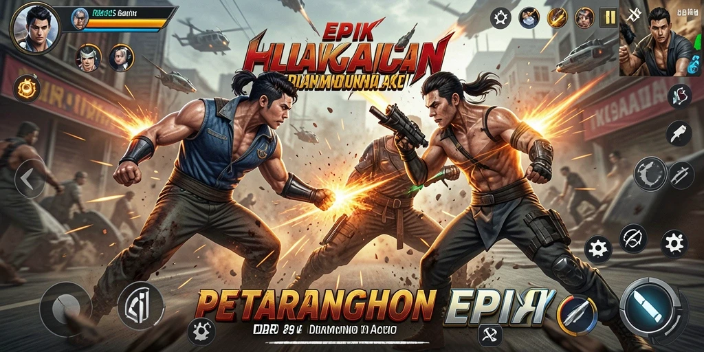 Screenshot IDR89 menampilkan aksi seru dan grafik menawan.