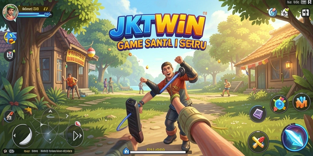 Tampilan menarik dari gameplay JKTWIN yang menyenangkan.