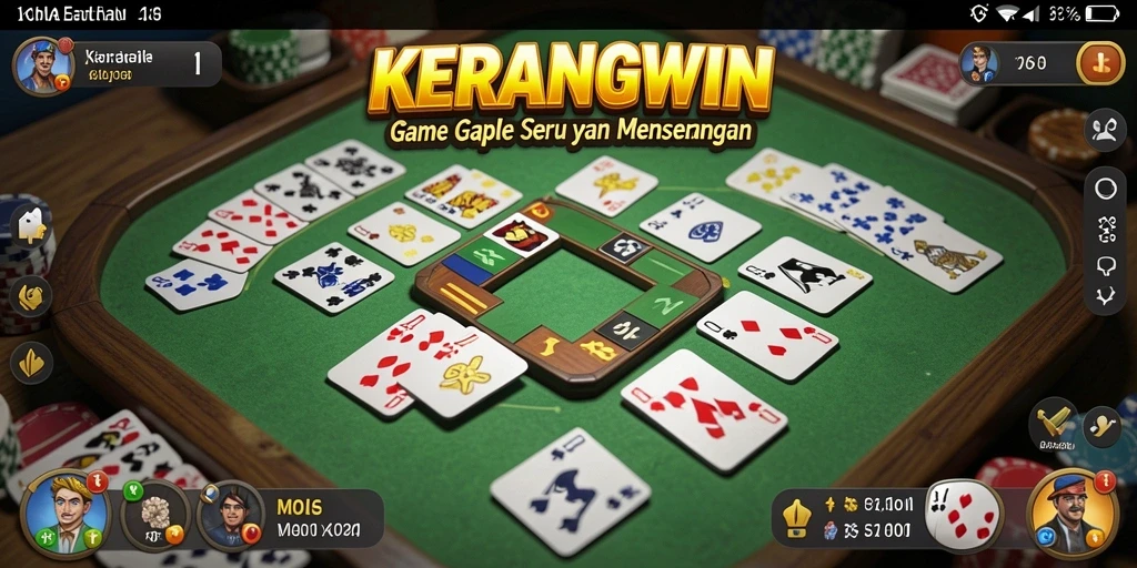 Tampilan gameplay KERANGWIN yang menarik dan interaktif.