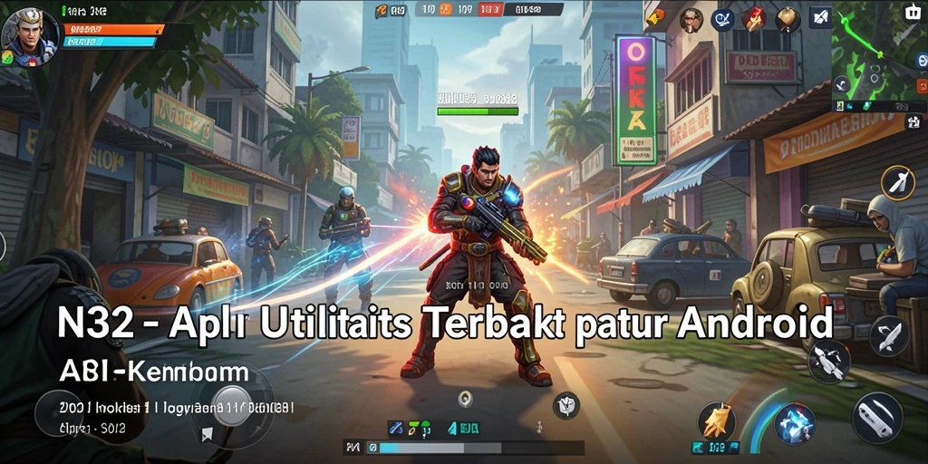 Screenshot utama N32 menampilkan antarmuka yang ramah pengguna.