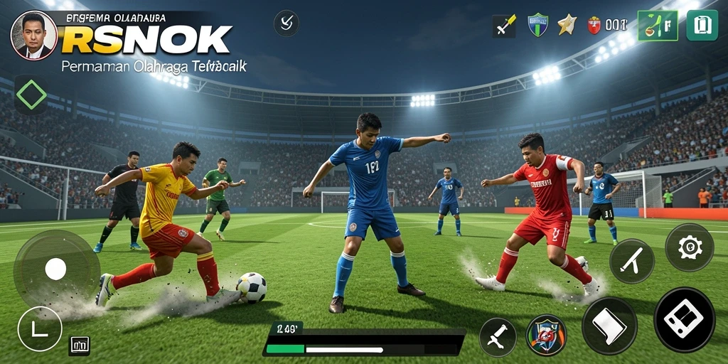 Tampilan gameplay RSNOK yang mendebarkan dan interaktif.